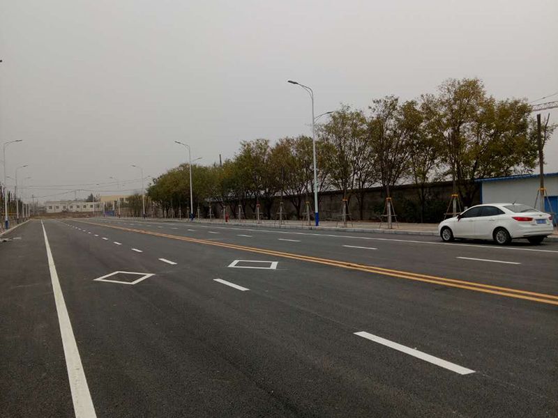 宋元瓷規(guī)劃二路道路、綠化及配套設(shè)施實(shí)景圖